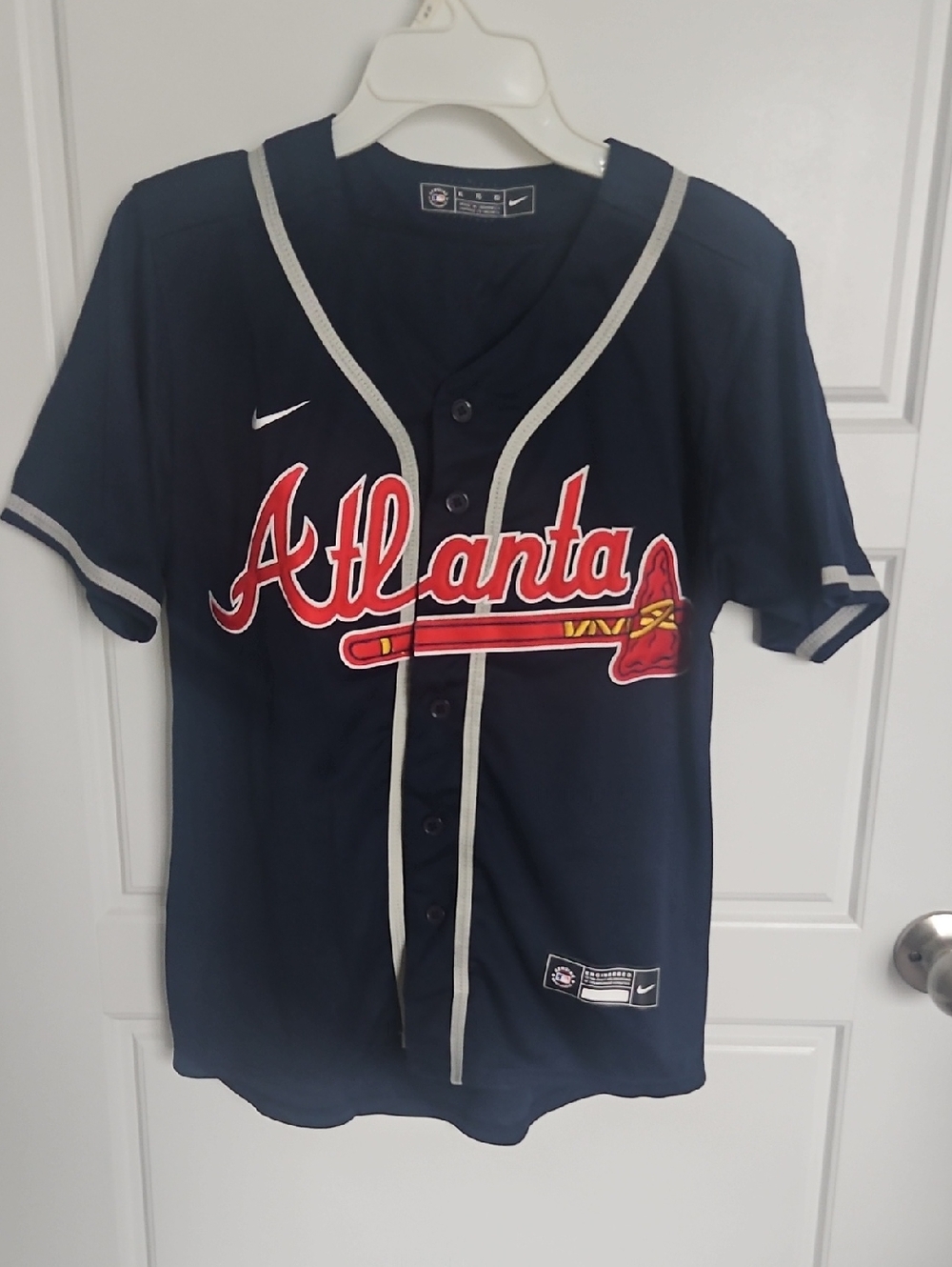 Nike Navy Team Atlanta Braves Jersey